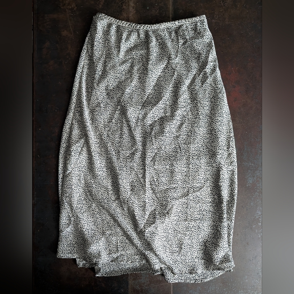Sienna Sky Black and White Pencil Skirt